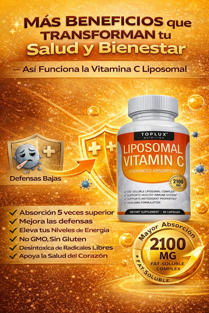 Immuno Complex Liposomal 1000 mg – Vitamina C de Alta Absorción (60 cápsulas)